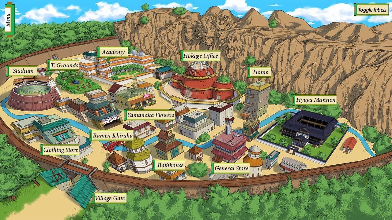 忍者后宫异族崛起JikageRising 操作界面 场景图